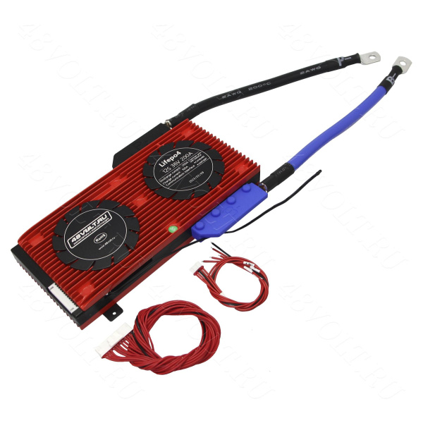 BMS LiFePO4 SMART 12s 36v 200A common port